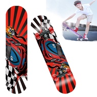 สเก็ตบอร์ด skateboard สำหรับเด็ก ลายการ์ตูน ขนาด 60x15 ซม. วัสดุคุณภาพดี  สำหรับอายุ 2-6ปี lulucare
