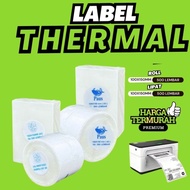 THERMAL LABEL STICKER ROLL 100 X 150 BARCODE 100X150 A6 SIZE 500pcs