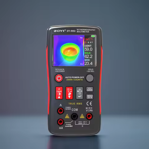 ZOYI ZT- R02 Thermal Imaging Multimeter 2-In-1 Color Screen Professional Digital Multimeter With Inf