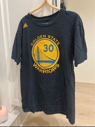 正版Adidas the go-to golden state warriors curry tee 短袖T恤