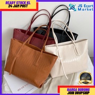 JS - Fashion Large Size Women Romance Handbag Shoulder Bag Handbag Beg Tangan Wanita Murah Branded T