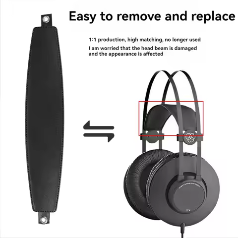 Comfortable Headset Headband Pad for AKG K52 K72 K92 K77 K511 K512 K514 Headphone Headband Cushions 