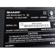 (BD80) SHARP LC-32LE185M / LC-32LE280X LED TV SPARE PARTS DUNTKG709FM / QPWBNG707WJN2 / QPWBNG706WJN