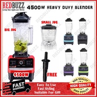 REDBUZZ (Free SmallJug)2.5L 4500W BPA Free Heavy Duty Blender Mixer Electric Juicer Food Processor I