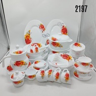 72PCS OPAL DINNER SET / 72PCS SET PINGGAN MANGKUK OPAL