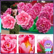 Dance Props Flower, DIY Handmade Hand held Peony Dance Performance Props, 30/40/50cm Dance Performan