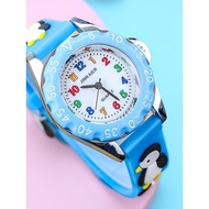 Smart watch for kids watch for kids boy Boys Girls Cute Penguin Cartoon Pattern Electronic Watch Kin
