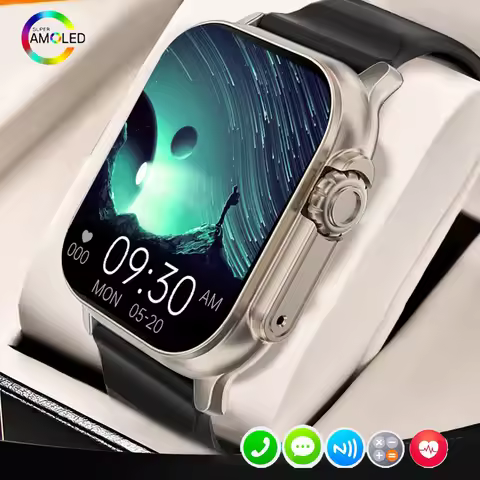 New Origina HK10 ULTRA 3 Smartwatch Men 4G ROM ChatGPT NFC Compass HK9 ULTRA2 MAX Upgrade Watches Sp