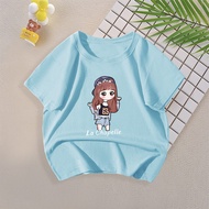 Kids Shirt Girl Cool Regular T-shirt Unisex Kids Tshirts Baju T Shirt Kanak Kanak Perempuan Anime Shirt
