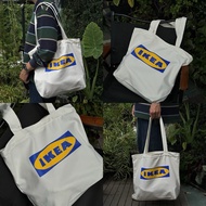 Ikea unisex canvas tote Bag Simple Cheap canvas