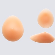 One Piece Teardrop Silicone Breast Forms Mastectomy Fake Boobs Bra Enhancer Inserts Concave Bra Pads
