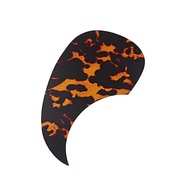 Blesiya สติกเกอร์ติด Pickguard Gitar Akustik ปลาสีขาว1ชิ้น