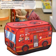 Portable Ice Cream Truck Children Tent Ice Cream Truck Policeman Bus Children Tent Foldable Fire Fig