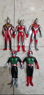Bandai Ultraman & Kamen Rider 玩具模型 50=5