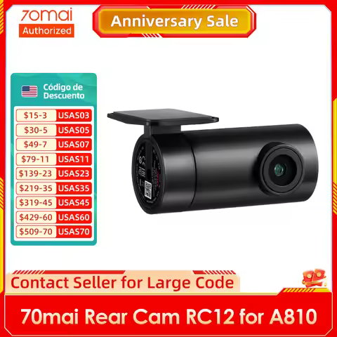 70mai Rear Cam RC12 for 70mai Dash Cam 4K A810
