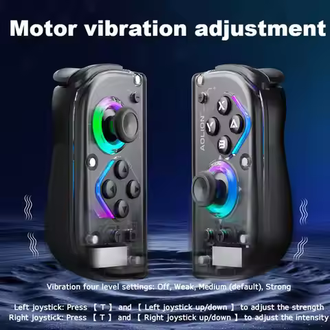 AOLION J20 Hall Joycon Gamepad for Nintendo Switch2/Switch OLED/Switch NFC HD shake Liteleft and rig