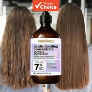 Acidic Bonding Concentrate Shampoo for Fine Thin Hair, Adds Lift, Non-Flat, 300ml Syampu Ikatan Asid