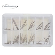 RINABONSINY Watch Stem, Stainless Steel Boxed Watch Crown, Replacement Complete Set 10 Models Moveme
