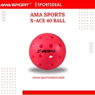 Ama Sport X-ACE 40 Pickleball Ball USAPA - Pink