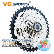 Sprocket 8 9 10 Speed 11 36t / 40t / 42t VG Sports sproket slop gir belakang sepeda lipat mtb minion