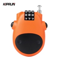 KIPRUN Cable Lock, 3 Digit Password Combination Bike Lock Mini Travel Padlock Safety Number Lock wit