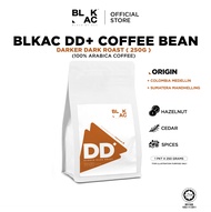 BLKAC DD+ Biji Kopi 250g | 100% Arabica | Panggang Lebih Pekat | Adunan Istimewa | blackbyacc
