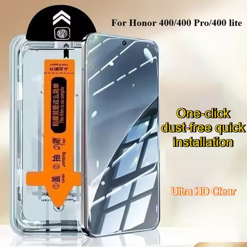 1-4 Pcs 9H One-click Installation for Honor 400 200 X70 X60 X50 I X9 D C B A Magic 8 7 6 Pro Lite Sc