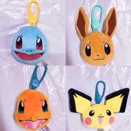 寵物小精靈 pikachu 掛飾 吊飾 掛件 鎖匙扣 玩具 伊貝 卡比獸 生日 禮物 公仔 奇異種子 傻鴨 小火龍 車厘龜 比卡超 pokemon