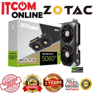 ZOTAC NVIDIA RTX5060TI 16GB GDDR7 128BIT AMP GRAPHIC CARD (ZT-B50620F-10M)