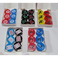 2-layer carom coin / double carom coin