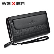 WEIXIER W123 Tas Tangan Pria Kulit Business Clutch Handbag WEIXIER OFFICIAL
