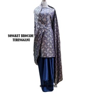 SONGKET BROCADE FABRIC TERENGGANU FIELD 45 INCHES