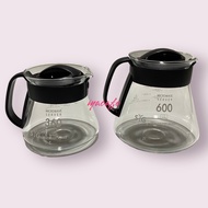 Love Duck Coffee Table Glass 605 Heat-Resistant Flower Teapot Sharing Pot Bearing 360cc/600cc