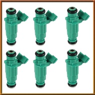 [chasoedivine.]  Injector Nozzles Set of 6 New for    1.6L 2.5L 2.7L 1999-2011 3531037150 Car Access