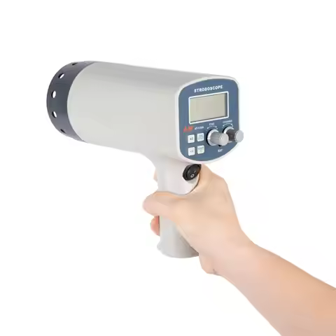 Stroboscope AT-135A/B Flash Tachometer 50~40000FPM Motor Motor Fan Printing Textile Non-Contact Tach