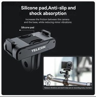 Telesin 鋁合金 DJI Action 3,4 相機配件 磁性二爪轉接器適用於 DJI Osmo Action 3,4 相機 galckp Telesin Aluminum Alloy DJI 