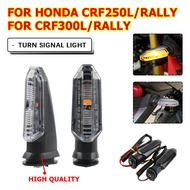 For HONDA CRF250L CRF300L CRF300 Rally CRF 250 300 L Motocycle Accessories LED Turn Signal Lights In