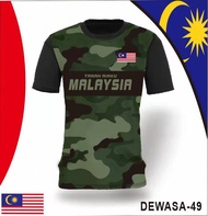 Jersey Malaysia Sport T-shirt Dewasa#49