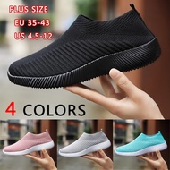Women Sneakers Breathable Knit Sock Running Shoes Woman Sport Shoes Mesh Breathable Trainers Outdoor