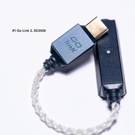 Orginal iFi GO link 2 USB Balanced DAC Headphone Amplifier Dongle Dynamic Range Enhancement Total Ha