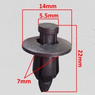 7mm Car Interior Push Rivet Button Clip