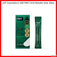 [VT Cosmetics] 100 PRO CICA Reedle shot 10ea / Korean CICA Shot / Skin Strengthening / 100% Genuine 