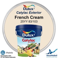 CAT DULUX CATYLAC EXTERIOR 5 KG - FRENCH CREAM 25YY 83/103-The Paint Spot