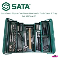 SATA Tools 70pcs Cantilever Mechanic Tool Chest & Tray Set 95104A-70