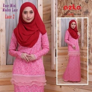 PRELOVED BAJU KURUNG AZKA COLLECTION, KURUNG MINI PRELOVED(LIKE NEW)