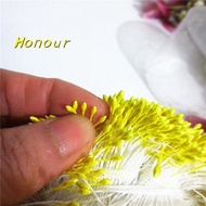 [Honour-t] 400Pcs Mini Flower Stamen Artificial Pearl Pistil Double Heads DIY Floral Craft For Weddi