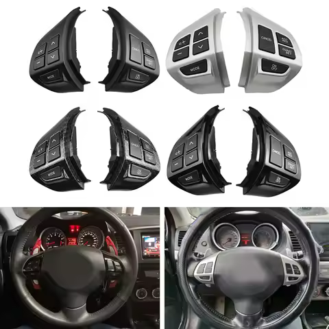 Replacement Parts Steering Wheel Volume/Cruise Control Buttons for Mitsubishi For ASX For Outlander 