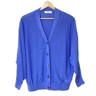 Ebure Cardigan Sweater blue Women Long sleeves Direct from Japan Secondhand