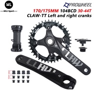 ✨COD&amp;READY✨ Prowheel Claw crankset MTB Crankset 104BCD 170mm/175mm Crank 30T-44T MTB Mountain Bike crankset chainring