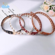 [LI] New Grunge Women Belt Adjustable Hole Grunge Punk Belts For Women Alloy Pin Bule PU Leather Bel